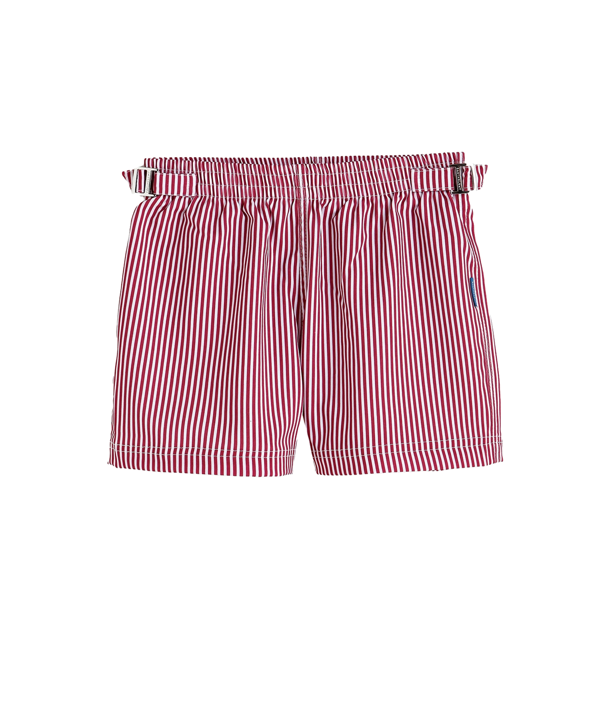 Saline Kids Striped White Wine | Kids Swim Shorts | Barthelemy Resortwear
