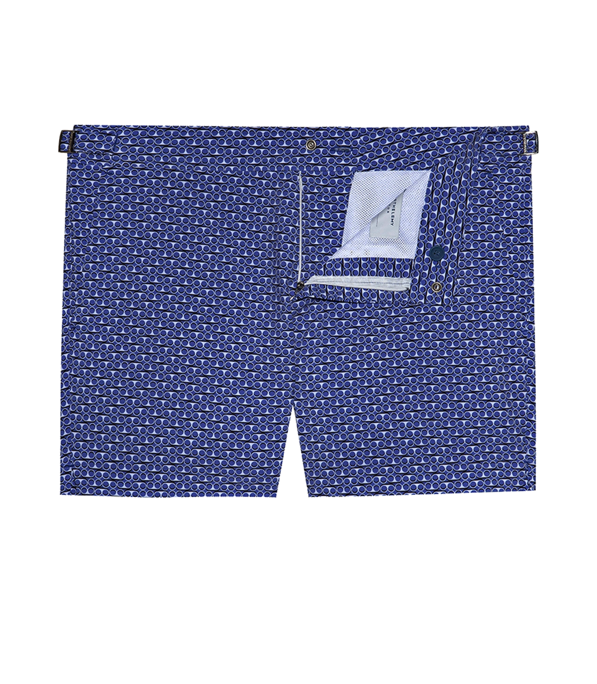 Saline Maree Lunettes Blue White | Swim Shorts | Barthelemy Resortwear