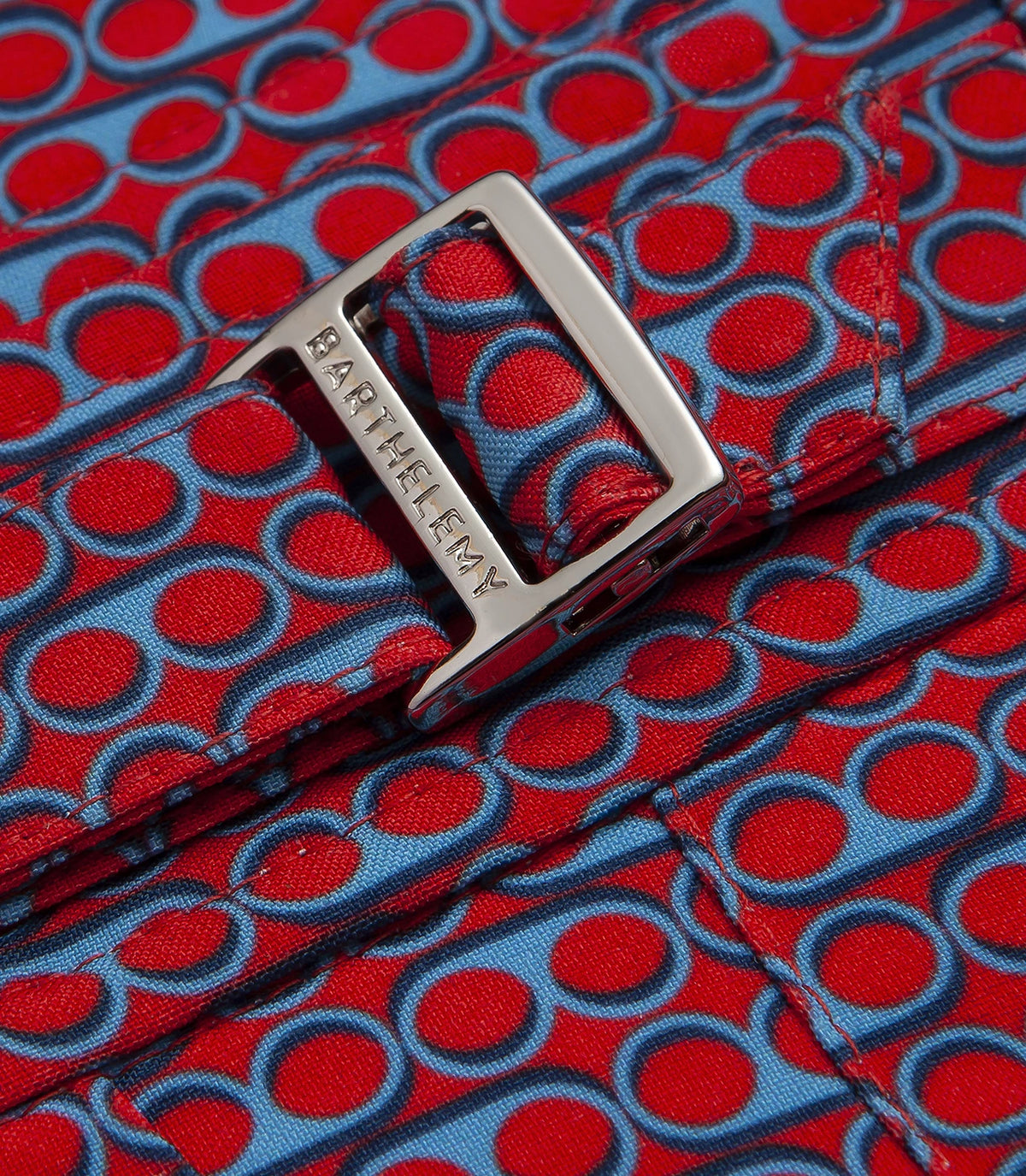 Saline Maree Lunettes Red Double Blue | Swim Shorts | Barthelemy Resortwear