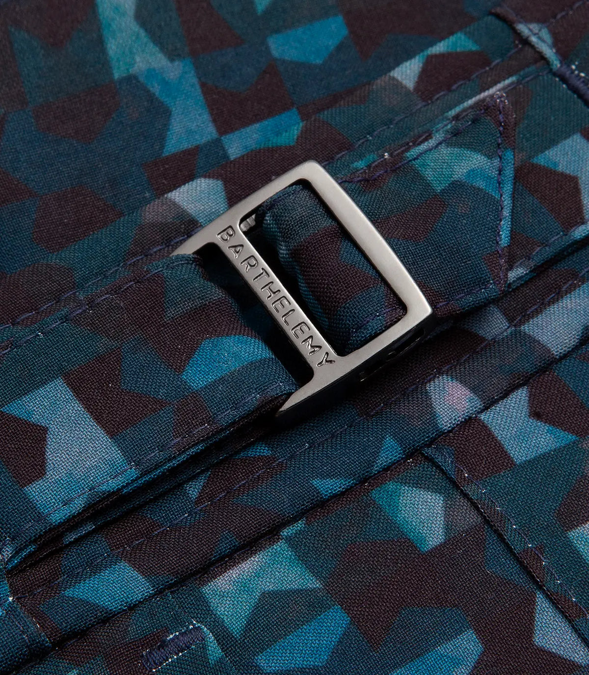 Saline Sport Camouflage Deep Blue | Swim Shorts | Barthelemy Resortwear