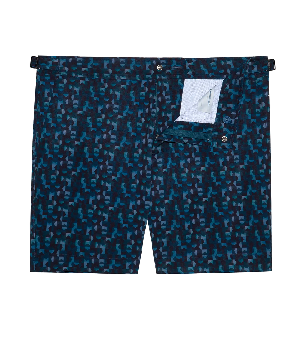 Saline Sport Camouflage Deep Blue - Barthelemy