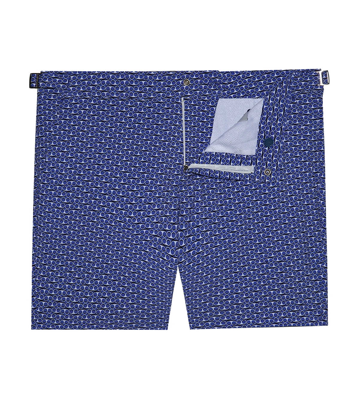 Saline Sport Lunettes Blue White | Swim Shorts | Barthelemy Resortwear
