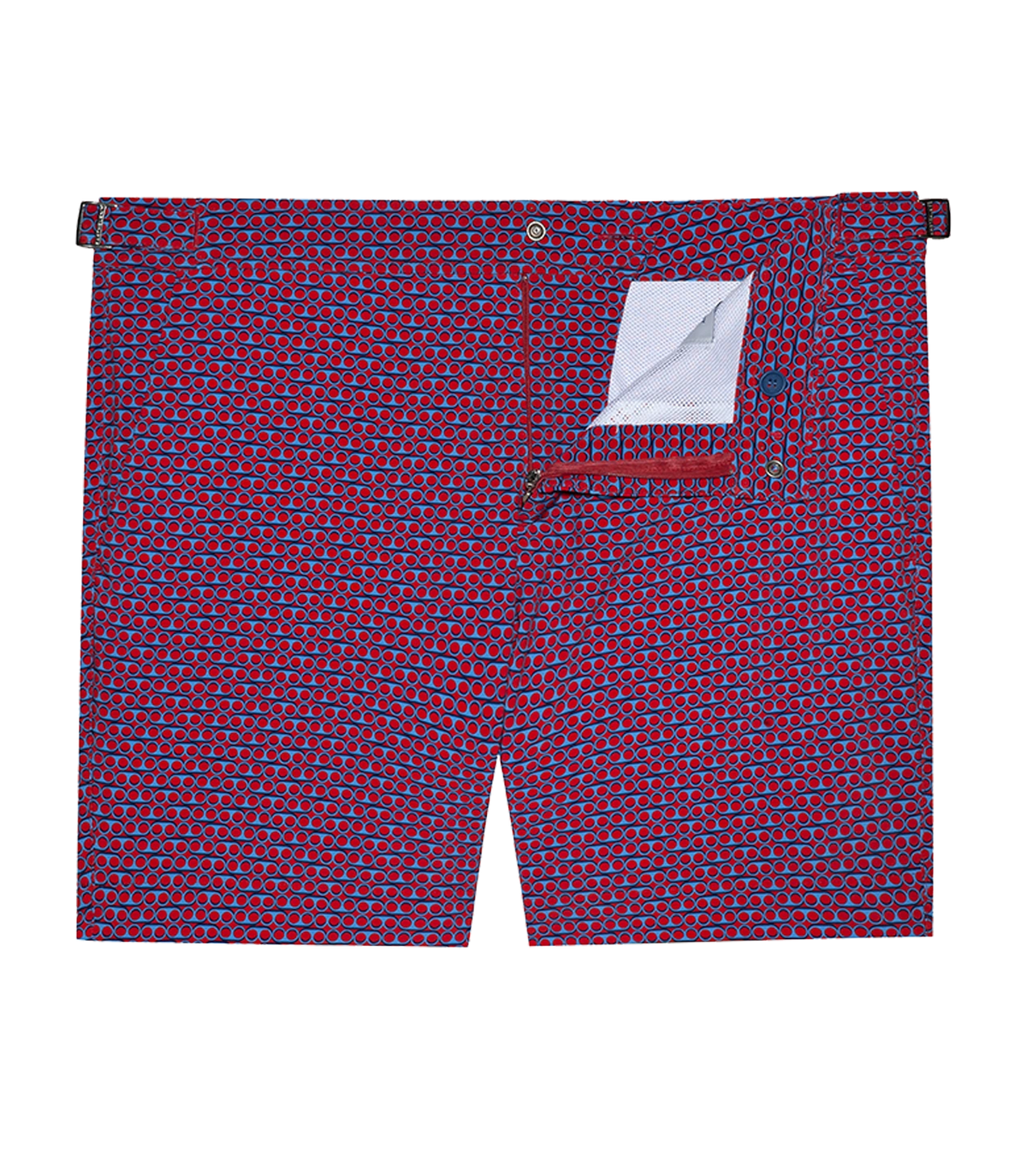 Saline Sport Lunettes Red Double Blue | Swim Shorts | Barthelemy Resortwear