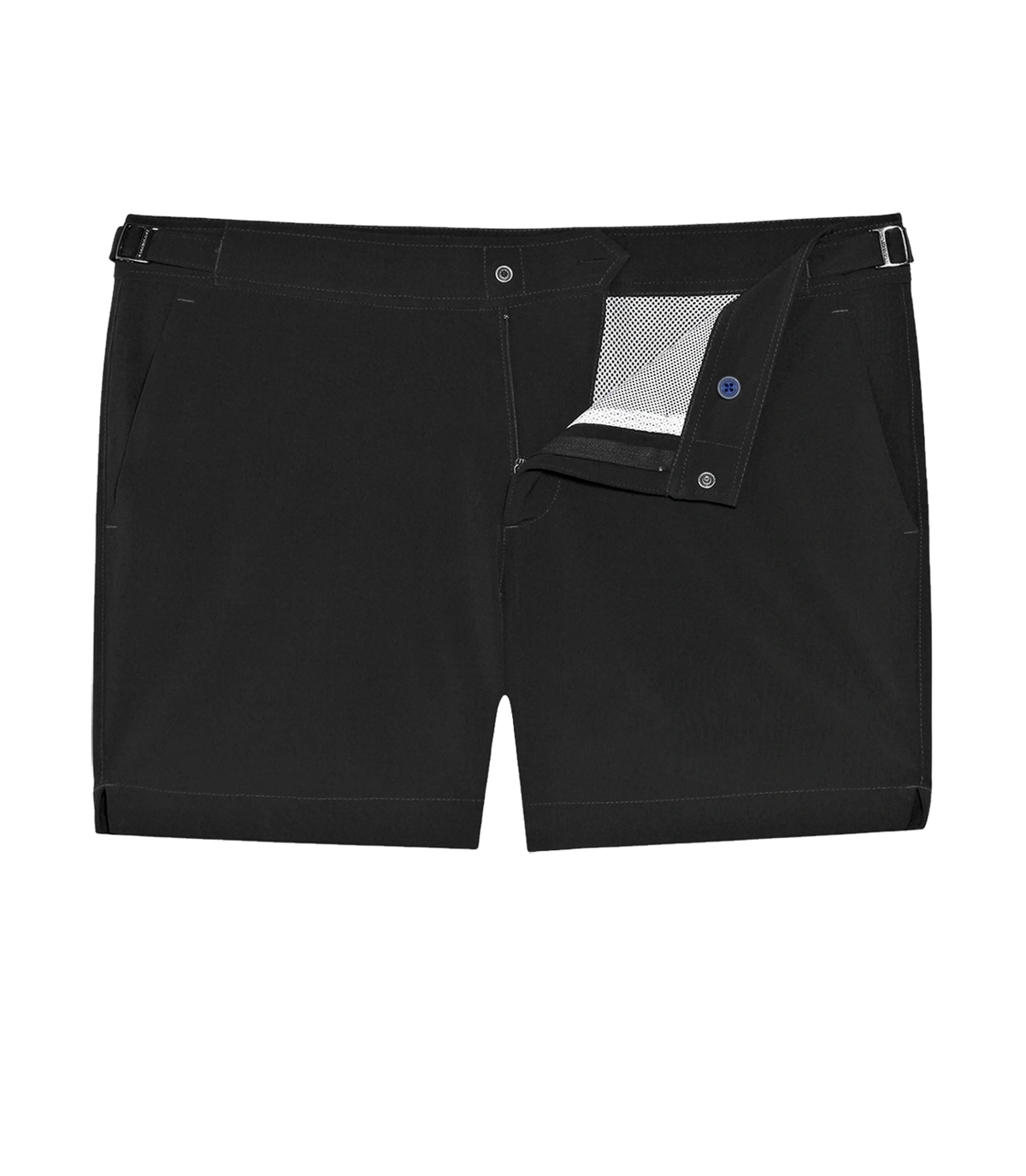 Saline Maree Black | Swim Shorts | Barthelemy Resortwear
