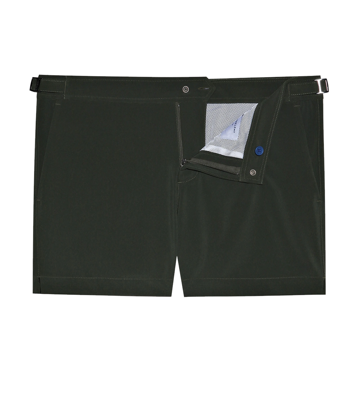 Saline Maree Green | Swim Shorts | Barthelemy Resortwear