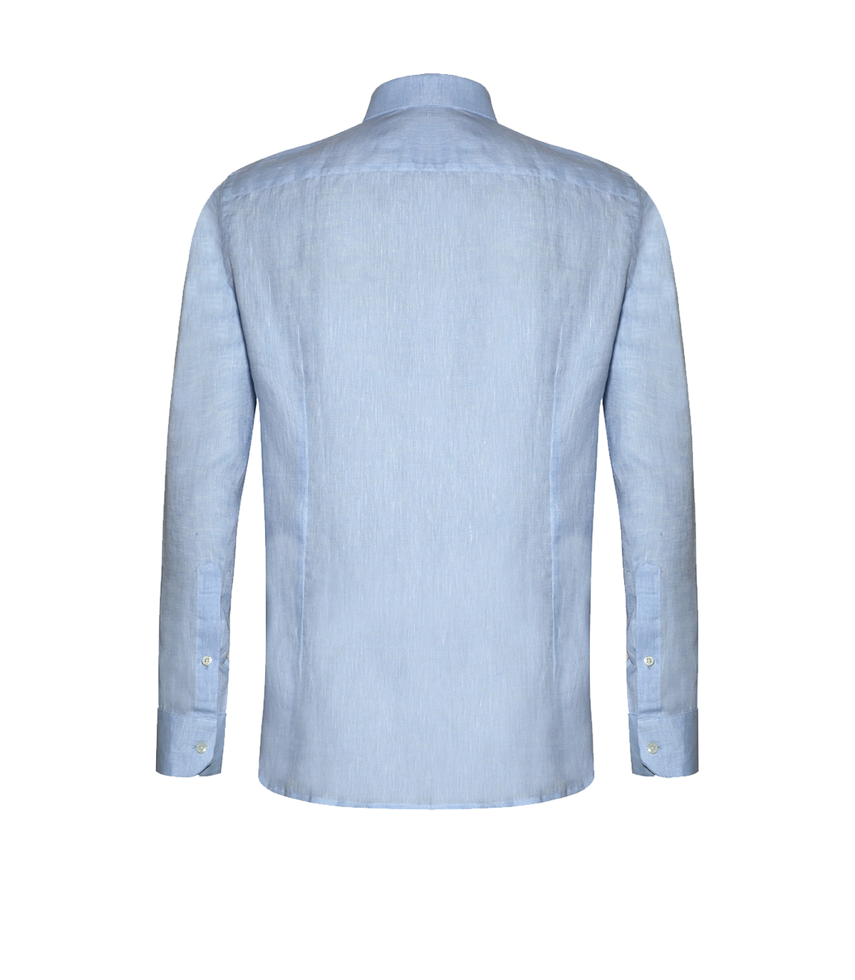 Tailored Linen Shirt Soft Blue - Barthelemy