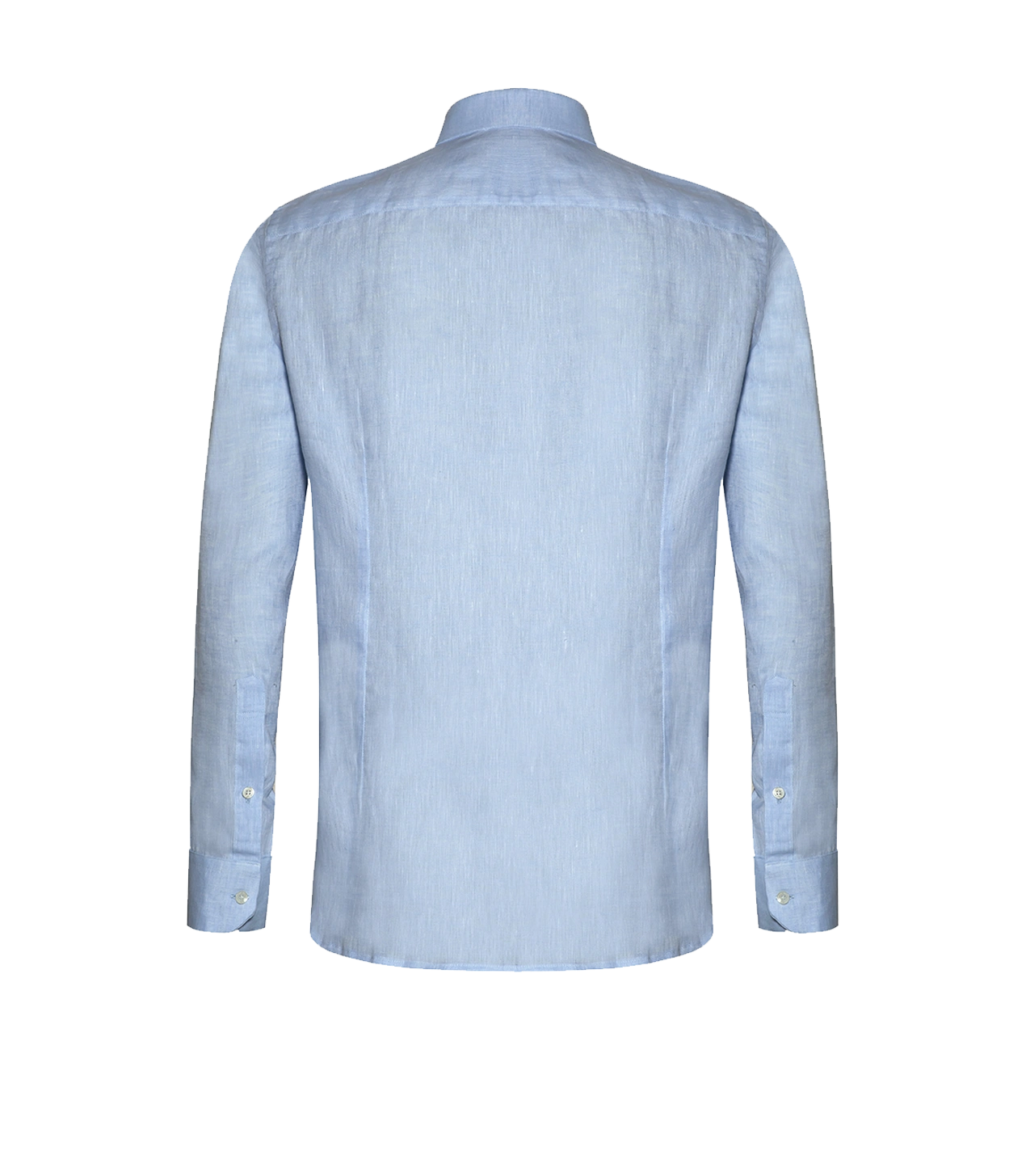 Tailored Linen Shirt Soft Blue