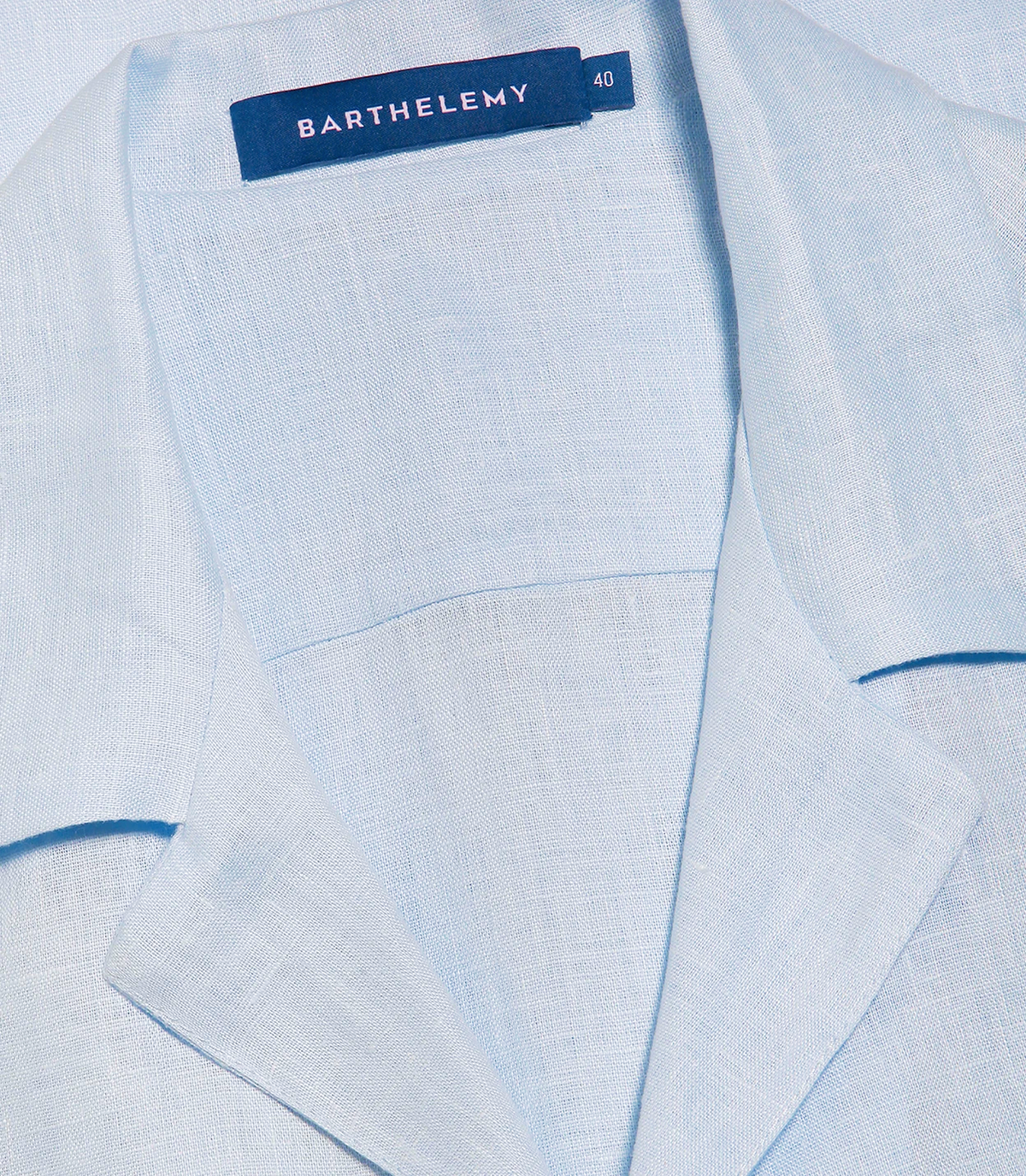 Voyage Linen Shirt Soft Blue - Barthelemy