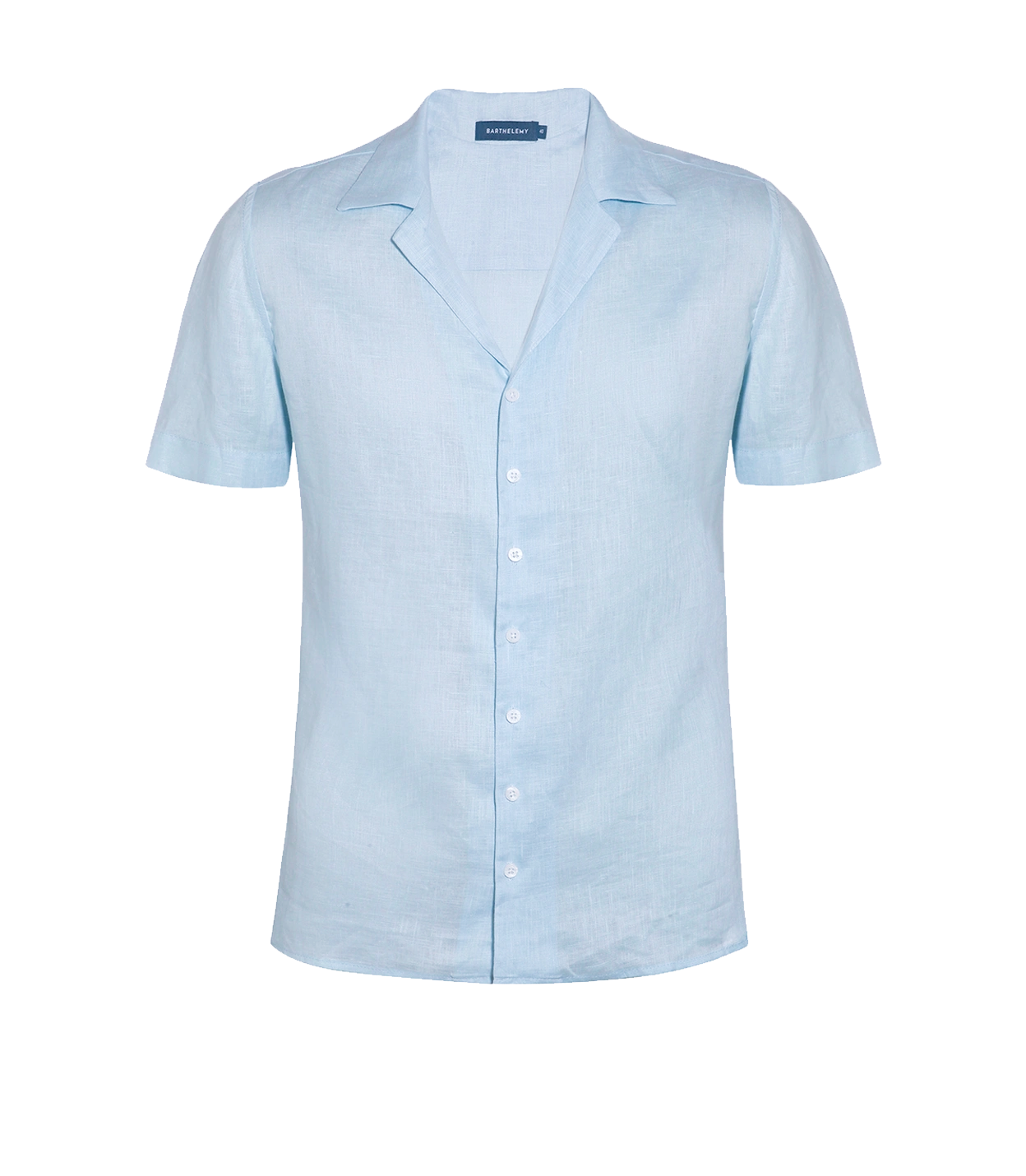 Voyage Linen Shirt Soft Blue