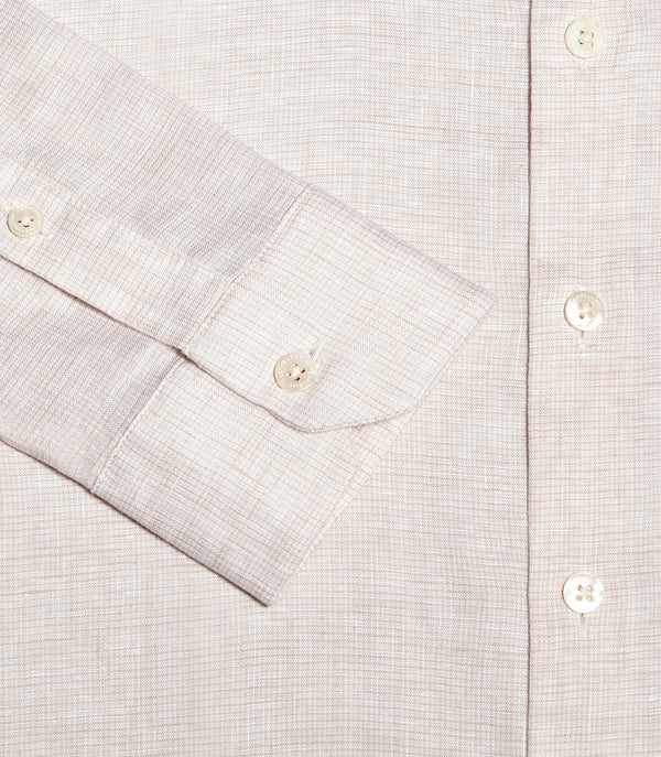 Linen Shirt Albini Almond