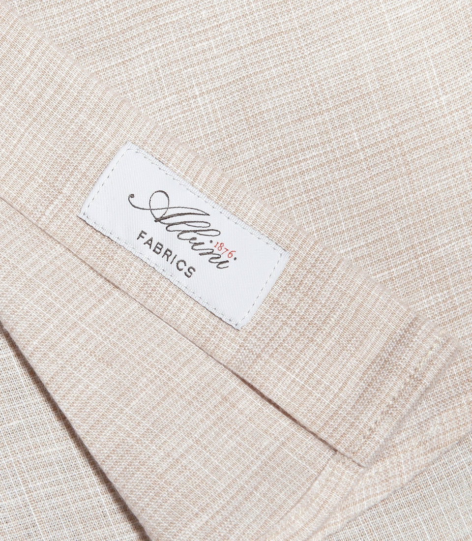 Linen Shirt Albini Almond