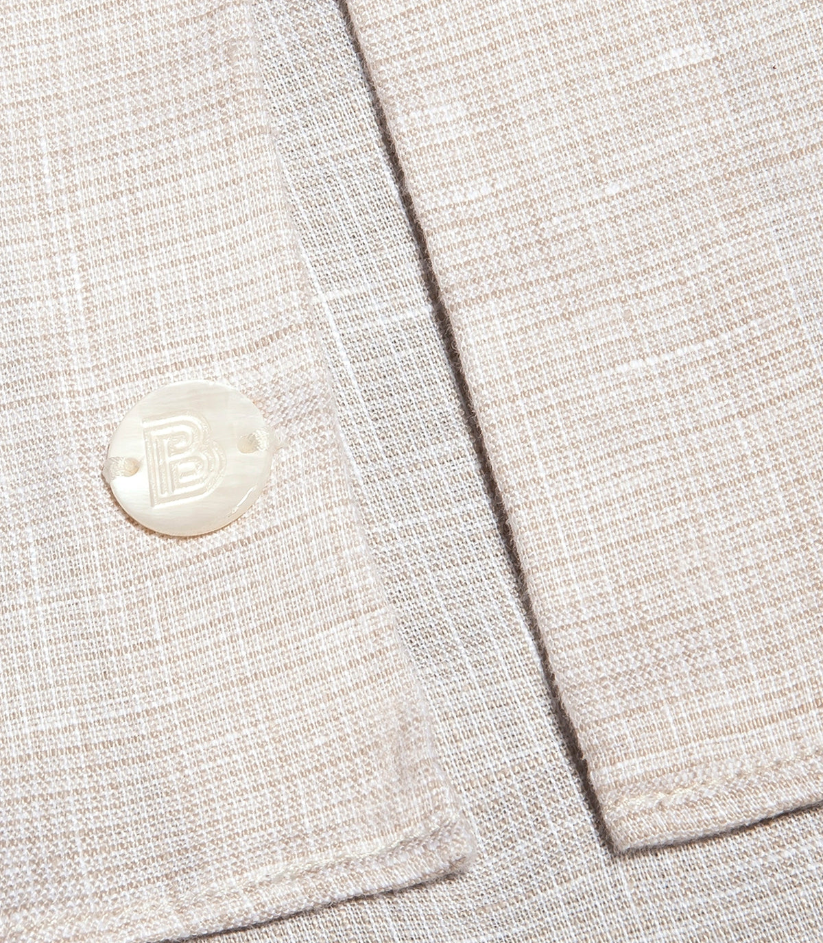 Linen Shirt Albini Almond - Barthelemy