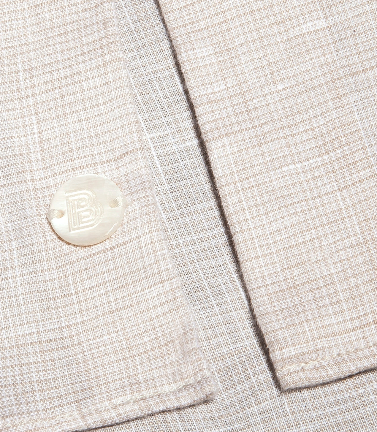 Linen Shirt Albini Almond