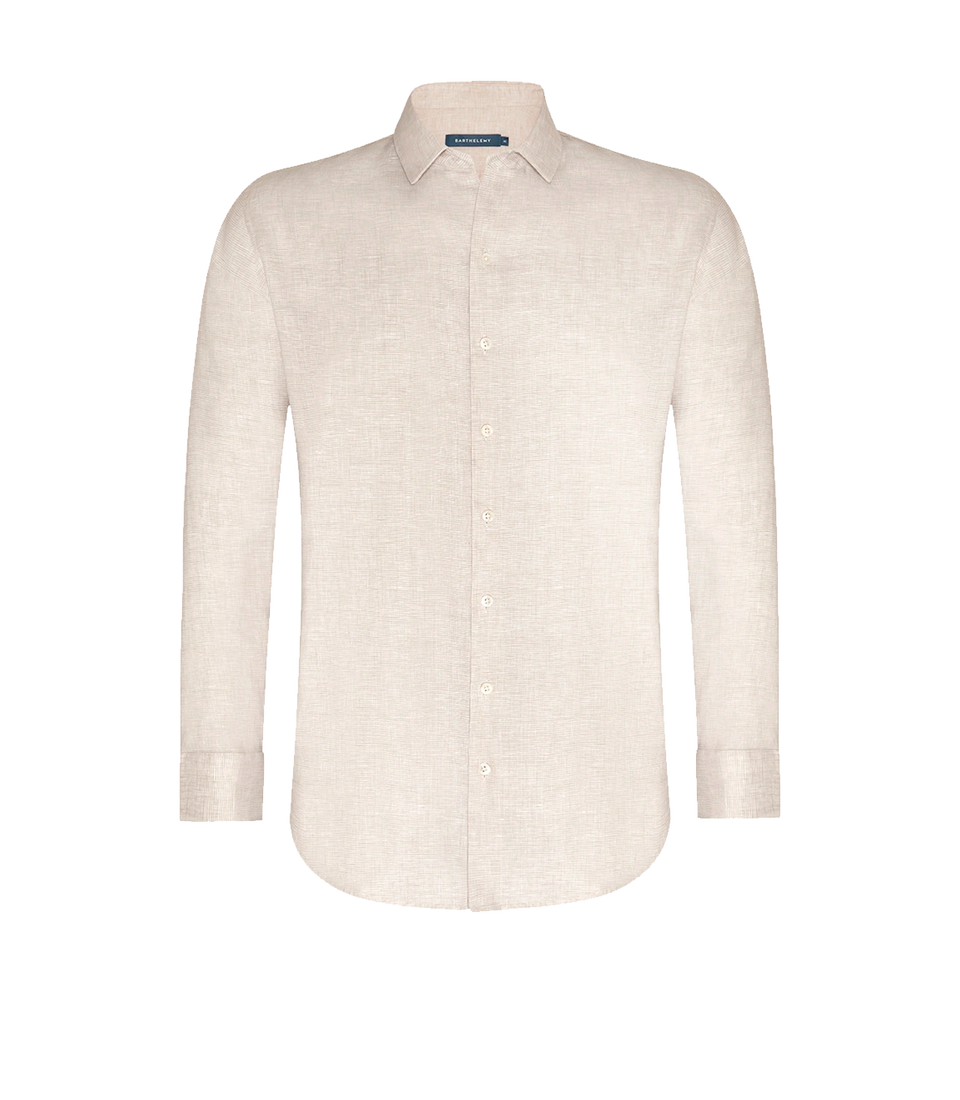 Linen Shirt Albini Almond