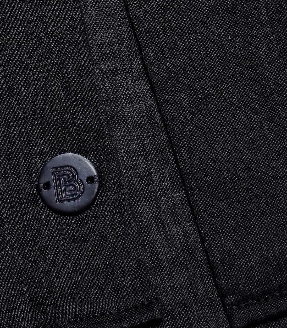 Linen Shirt Albini Black