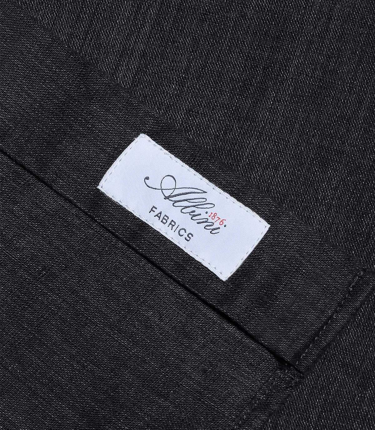 Linen Shirt Albini Black