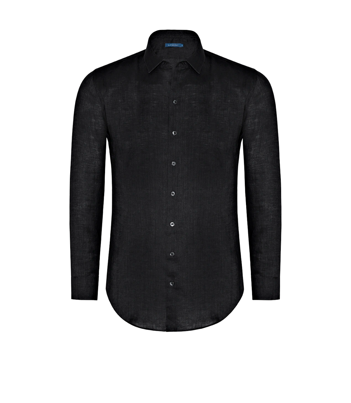 Linen Shirt Albini Black