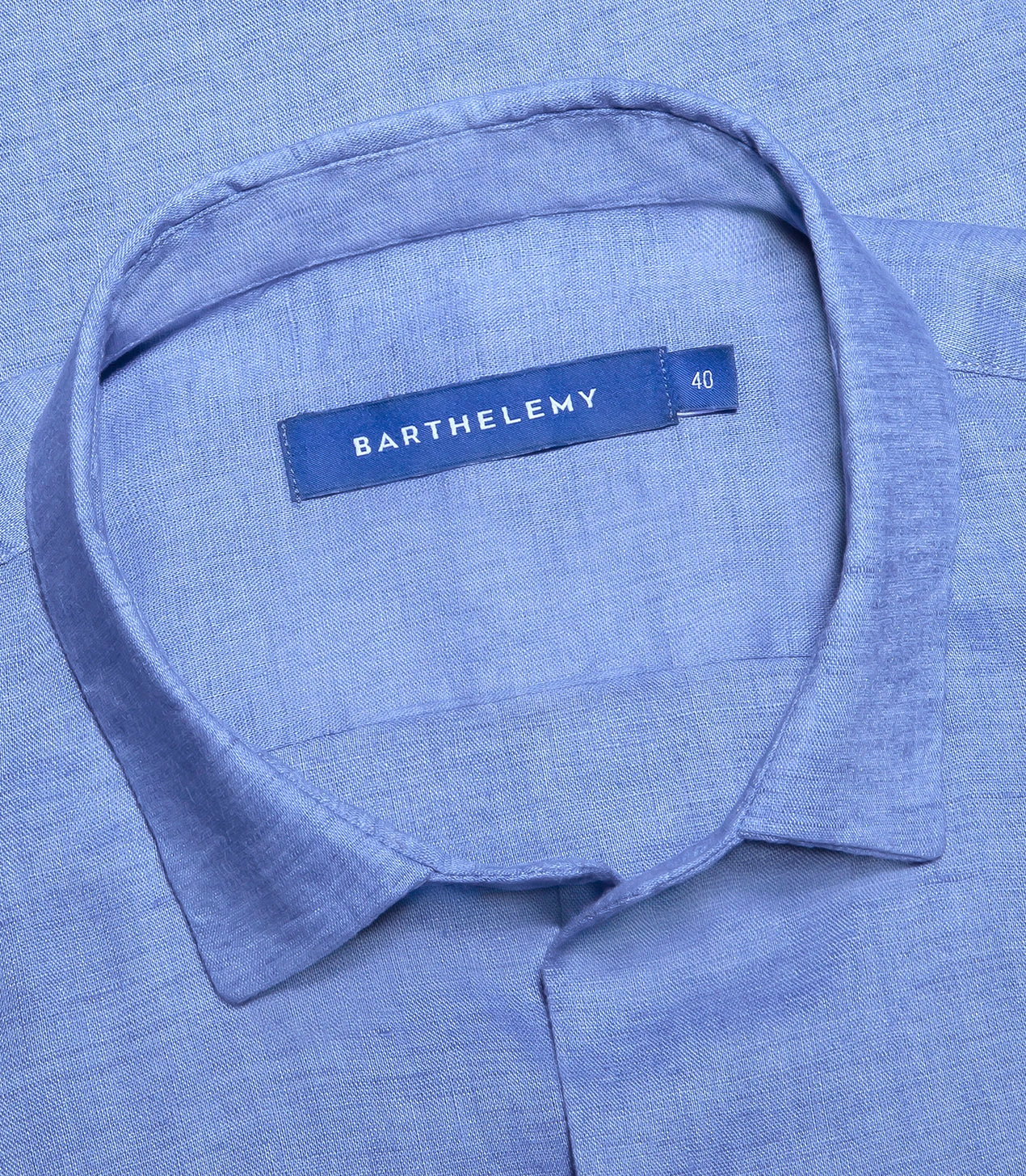 Linen Shirt Albini Lake Blue