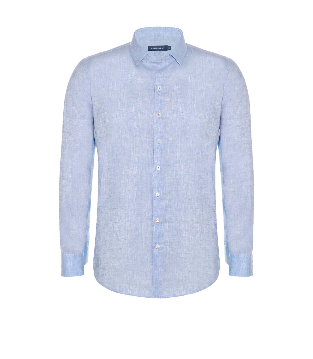 Linen Shirt Albini Light Blue | Linen Shirt | Barthelemy Resortwear