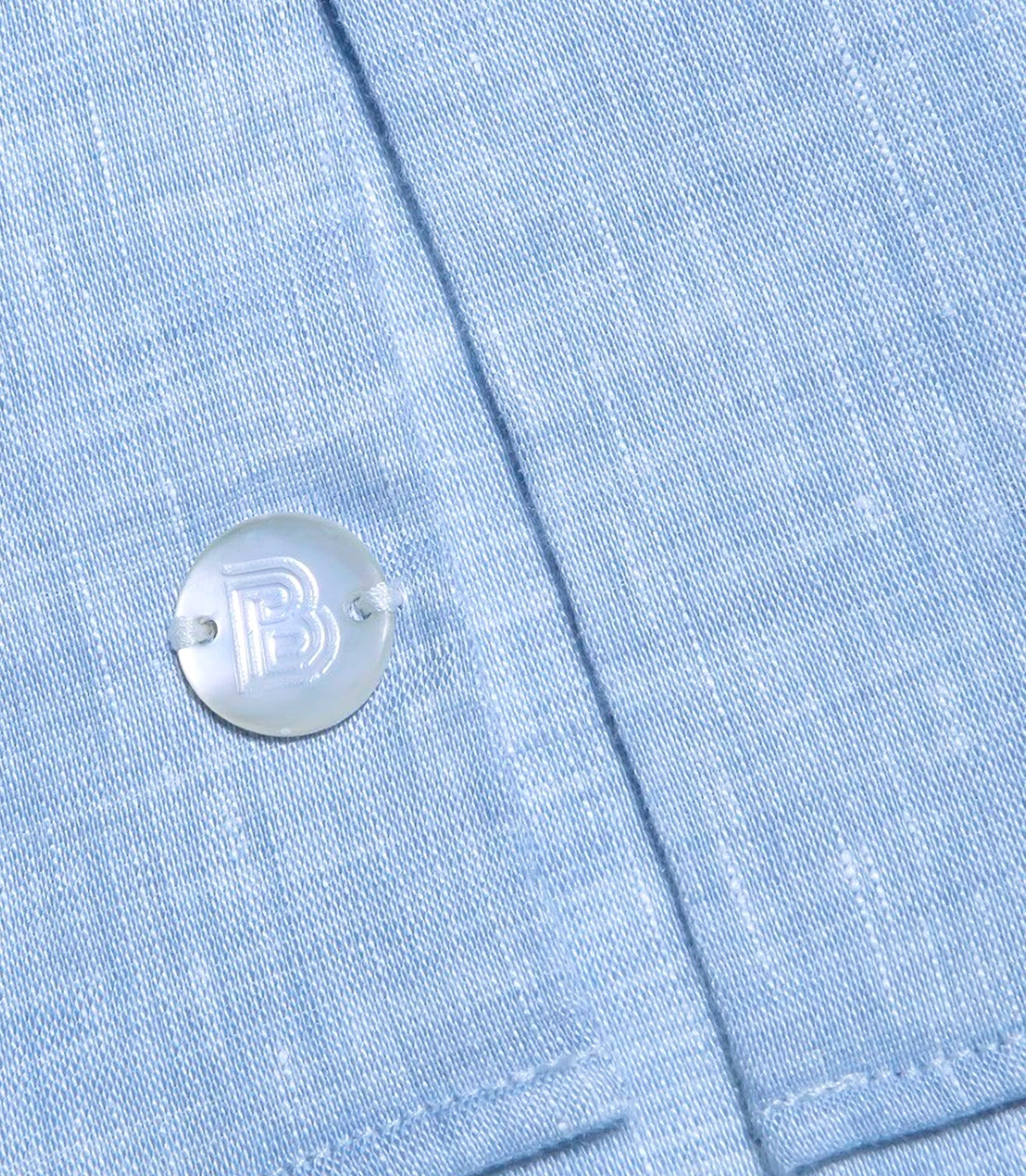 Linen Shirt Albini Light Blue