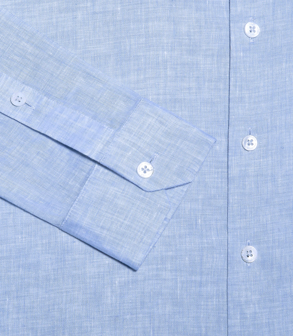 Linen Shirt Albini Light Blue