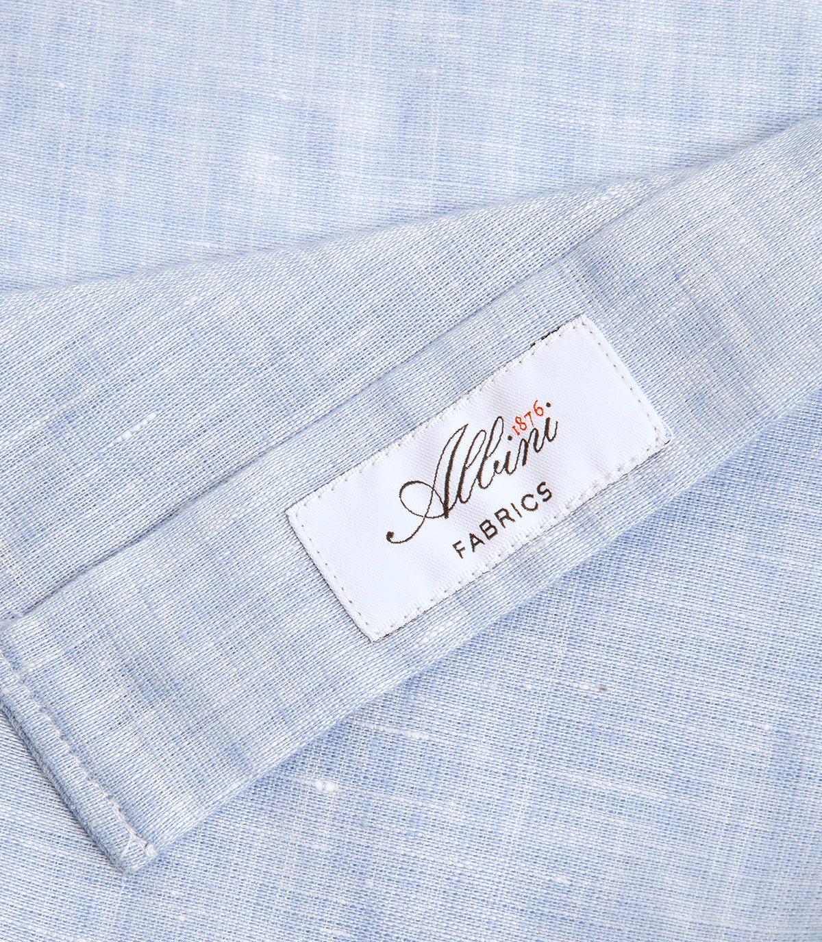 Linen Shirt Albini Light Blue - Barthelemy
