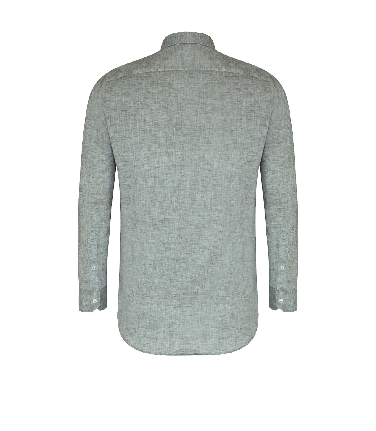 Linen Shirt Albini Seagrass Green