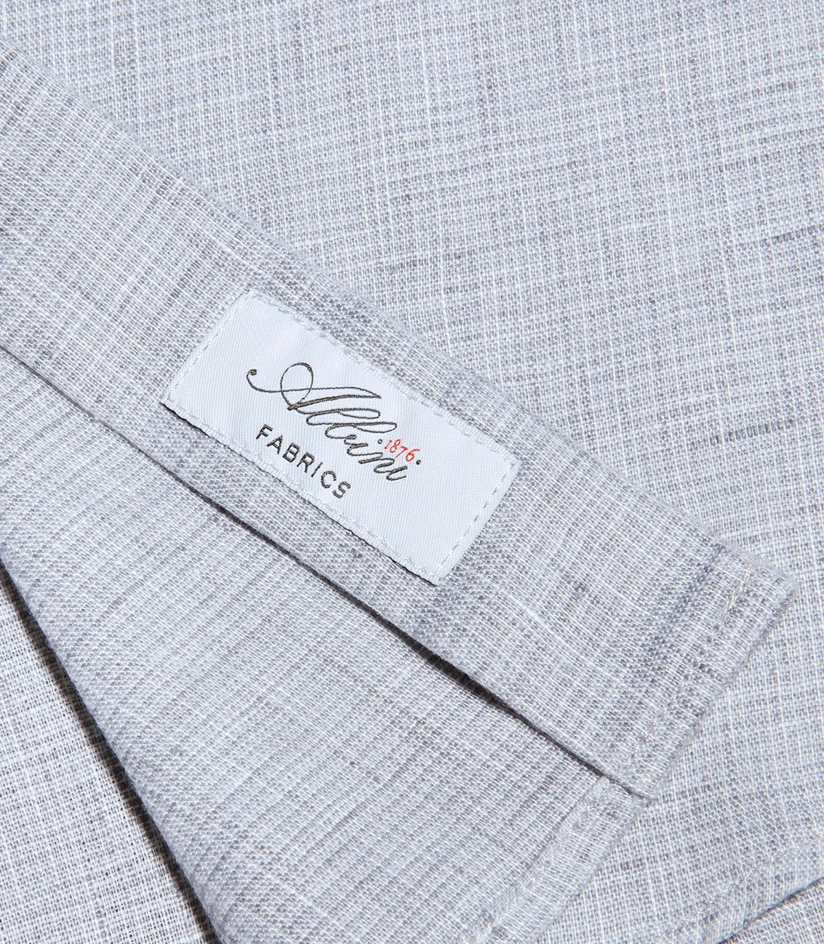 Linen Shirt Albini Steel Grey - Barthelemy