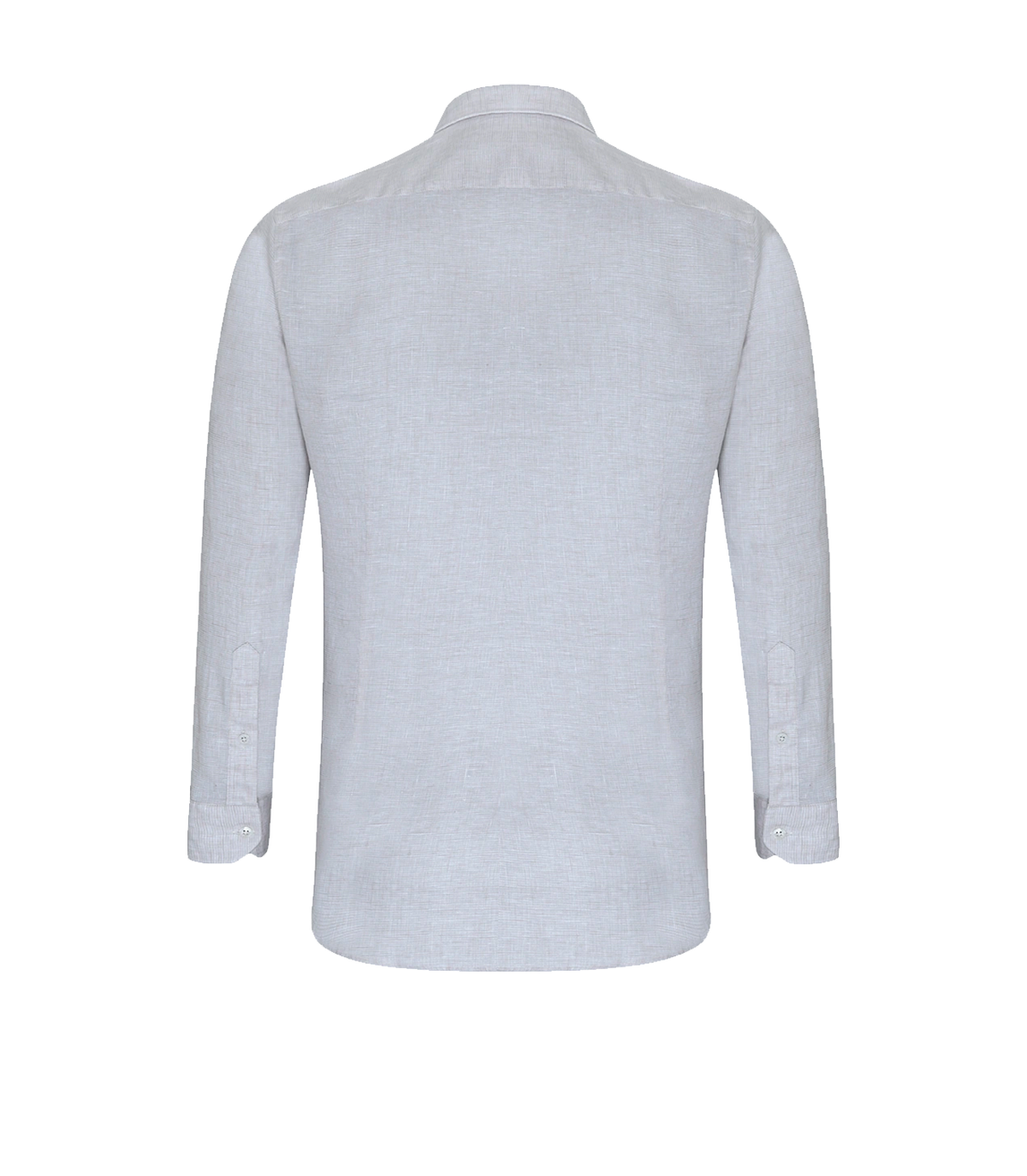Linen Shirt Albini Steel Grey - Barthelemy