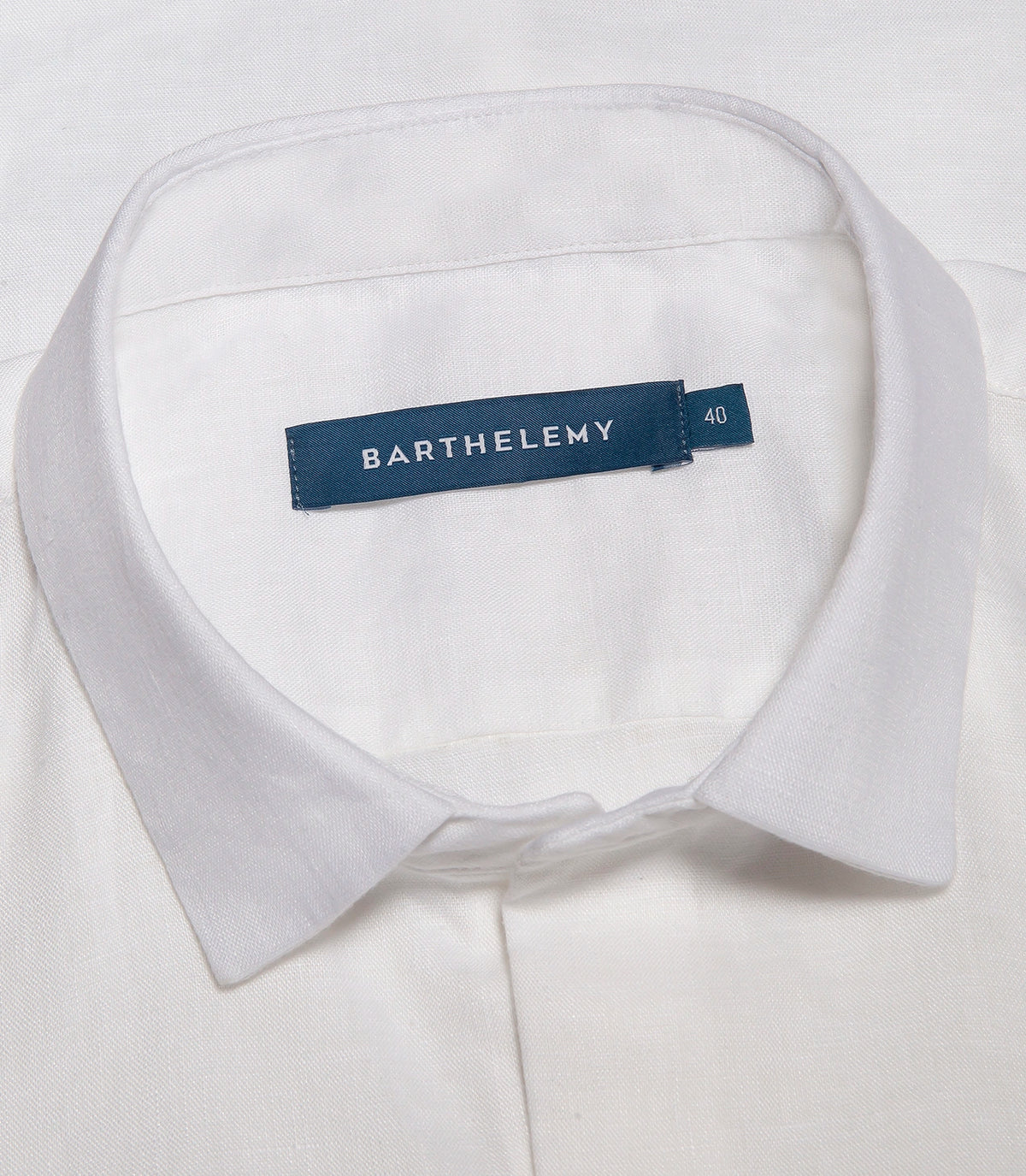 Linen Shirt Albini White