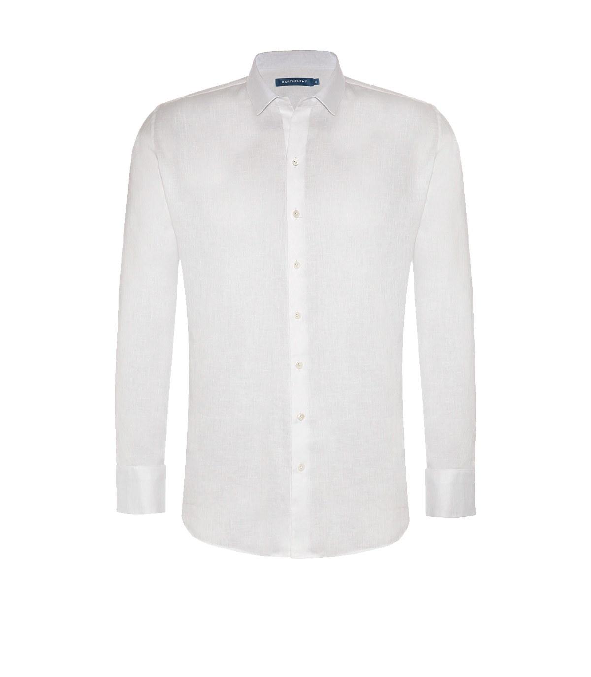 Linen Shirt Albini White | Linen Shirt | Barthelemy Resortwear