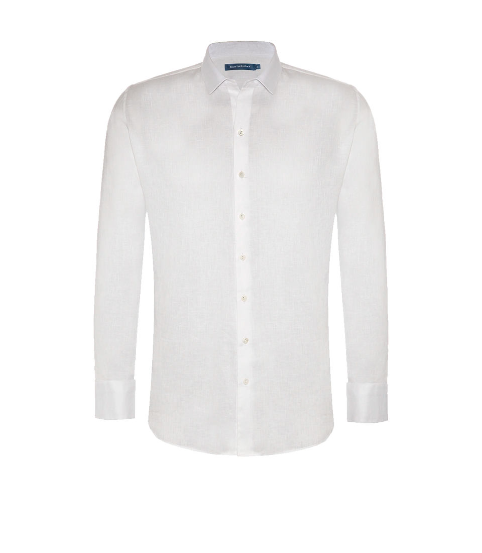 Linen Shirt Albini White