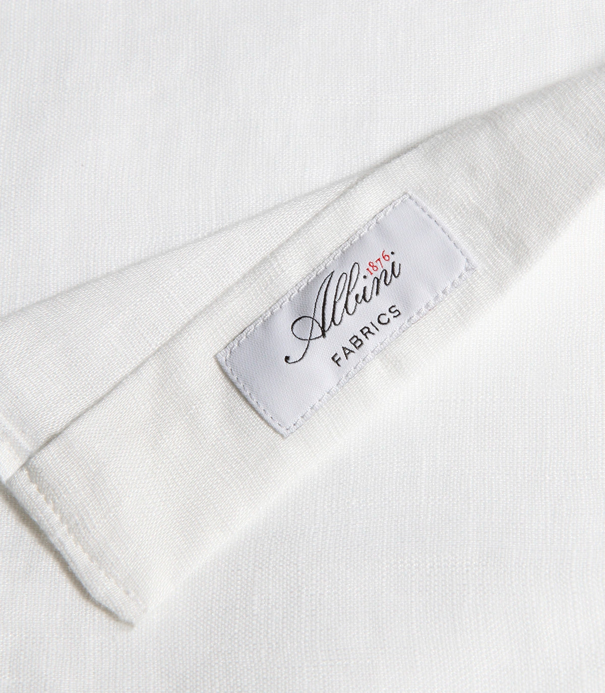 Linen Shirt Albini White - Barthelemy
