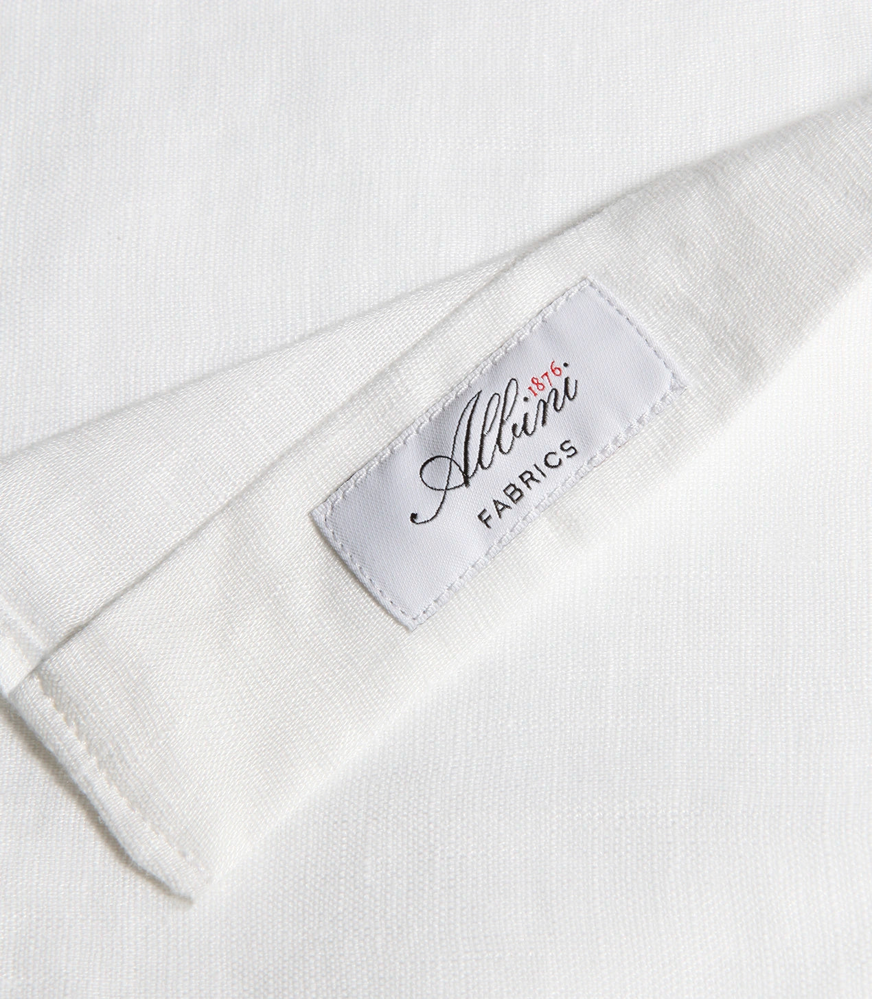 Linen Shirt Albini White
