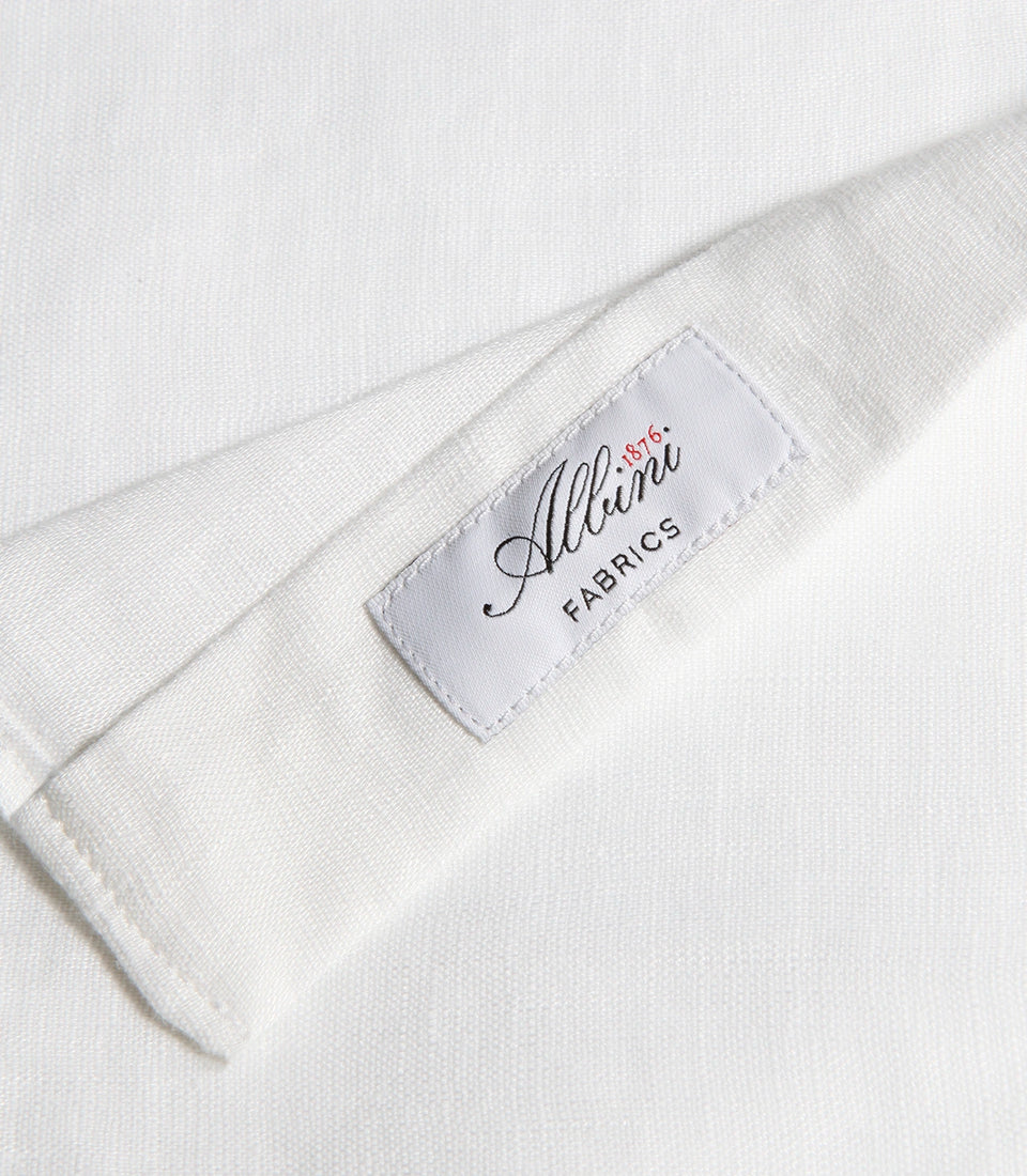 Linen Shirt Albini White