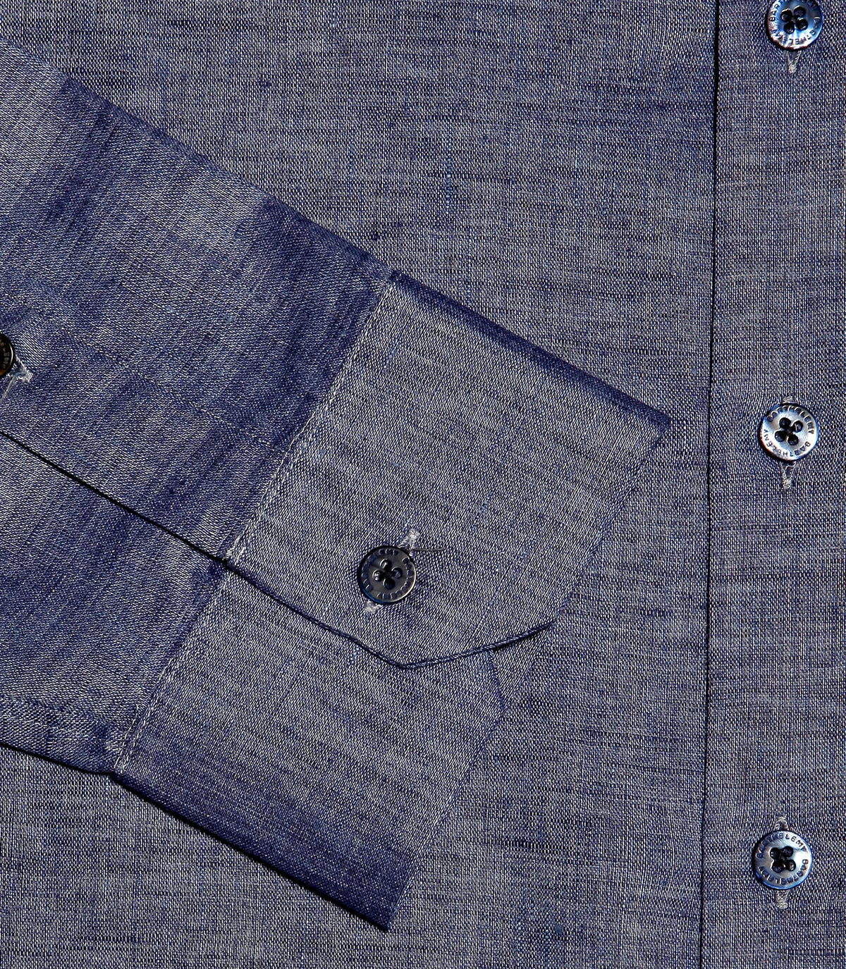 Linen Shirt Albini Blue Jeans - Barthelemy