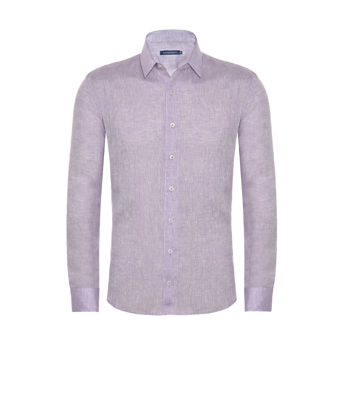 Coupe Courte Linen Shirt Light Purple | Linen Shirt | Barthelemy Resortwear