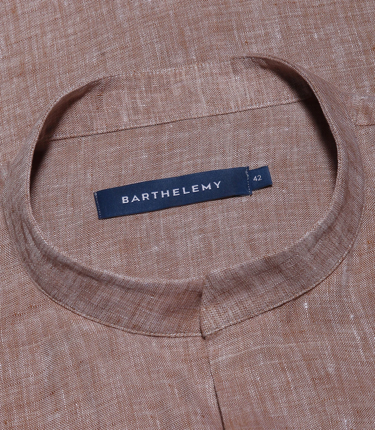 Mirage Linen Shirt Camel - Barthelemy