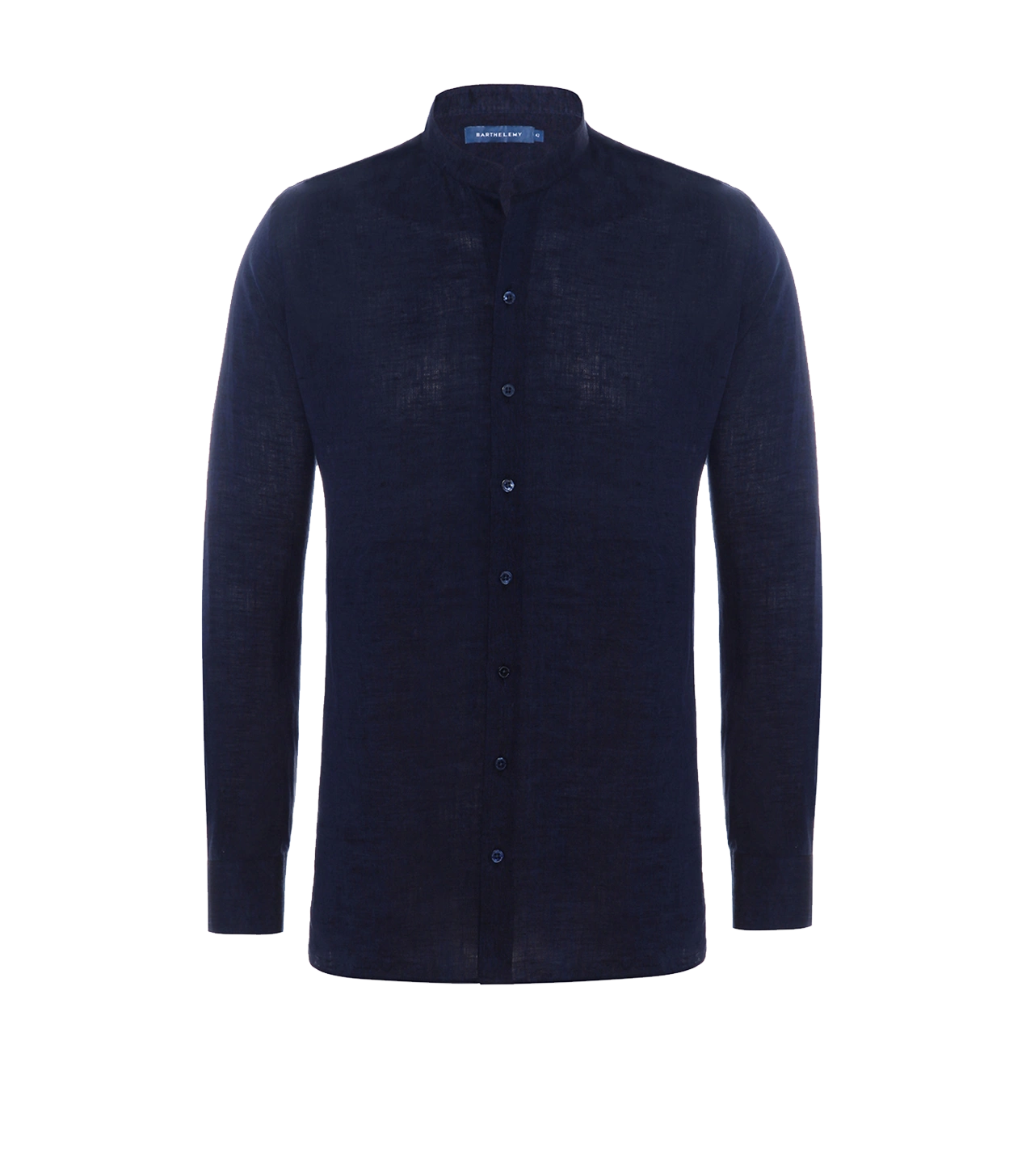Mirage Linen Shirt Navy - Barthelemy