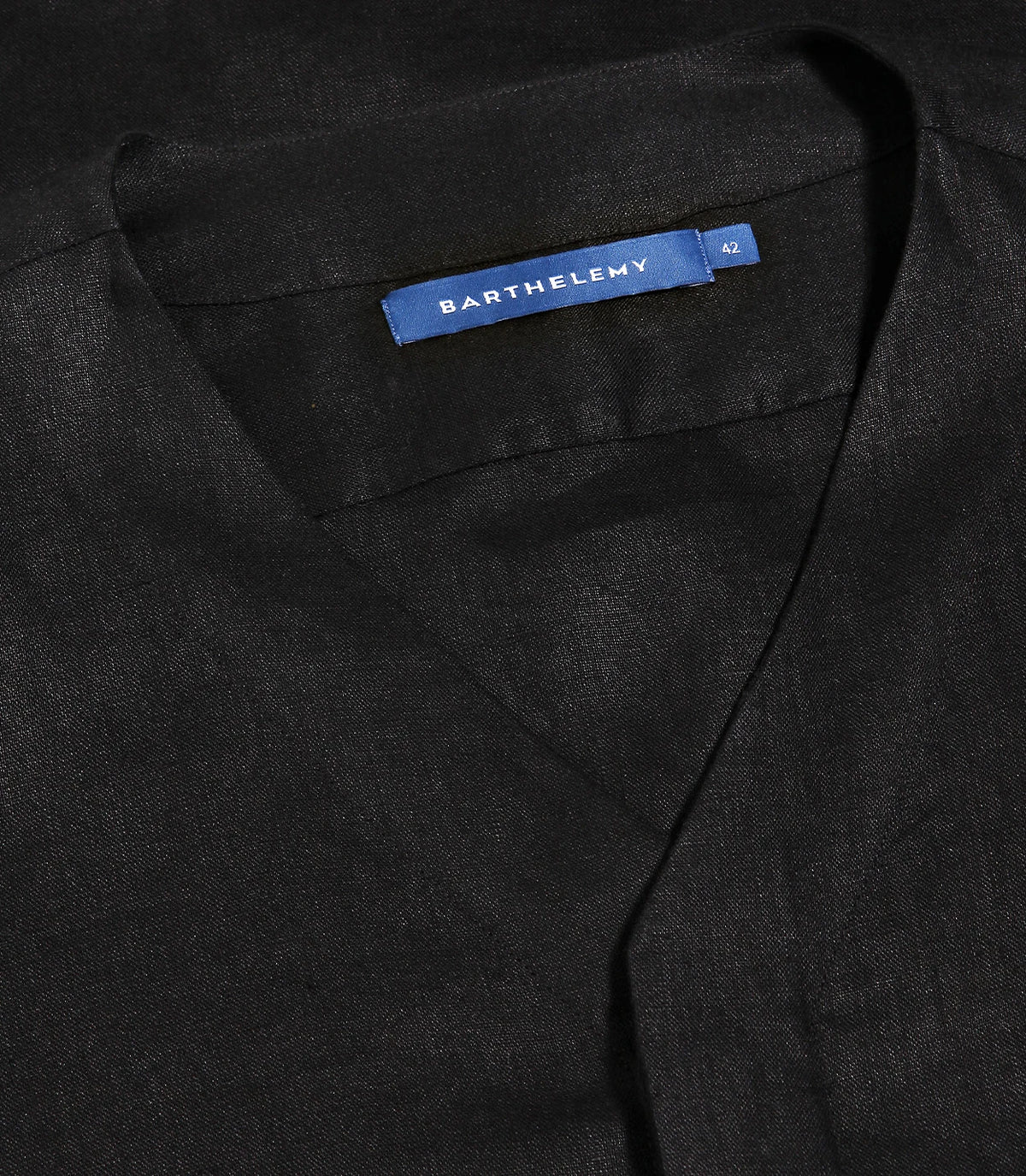 Solstice Linen Shirt Black - Barthelemy