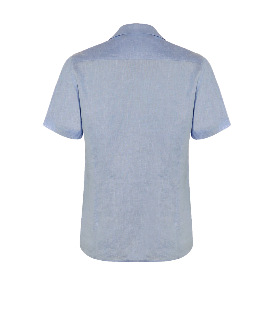 Voyage Linen Shirt Candy Blue - Barthelemy