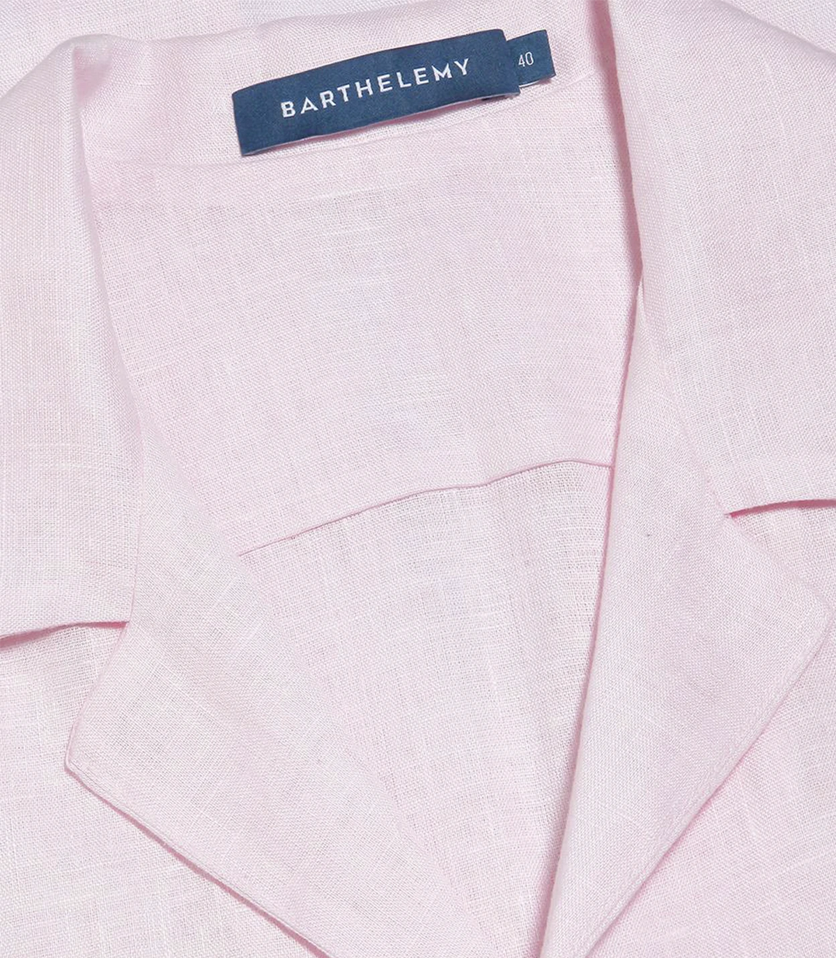 Voyage Linen Shirt Candy Pink - Barthelemy