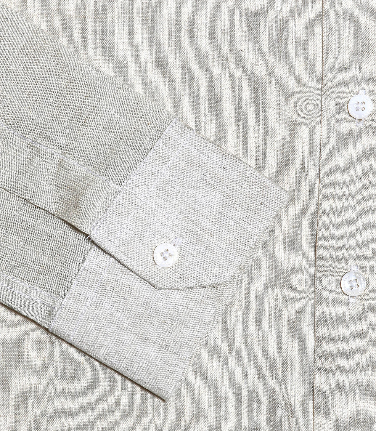 Tailored Linen Shirt Natural - Barthelemy