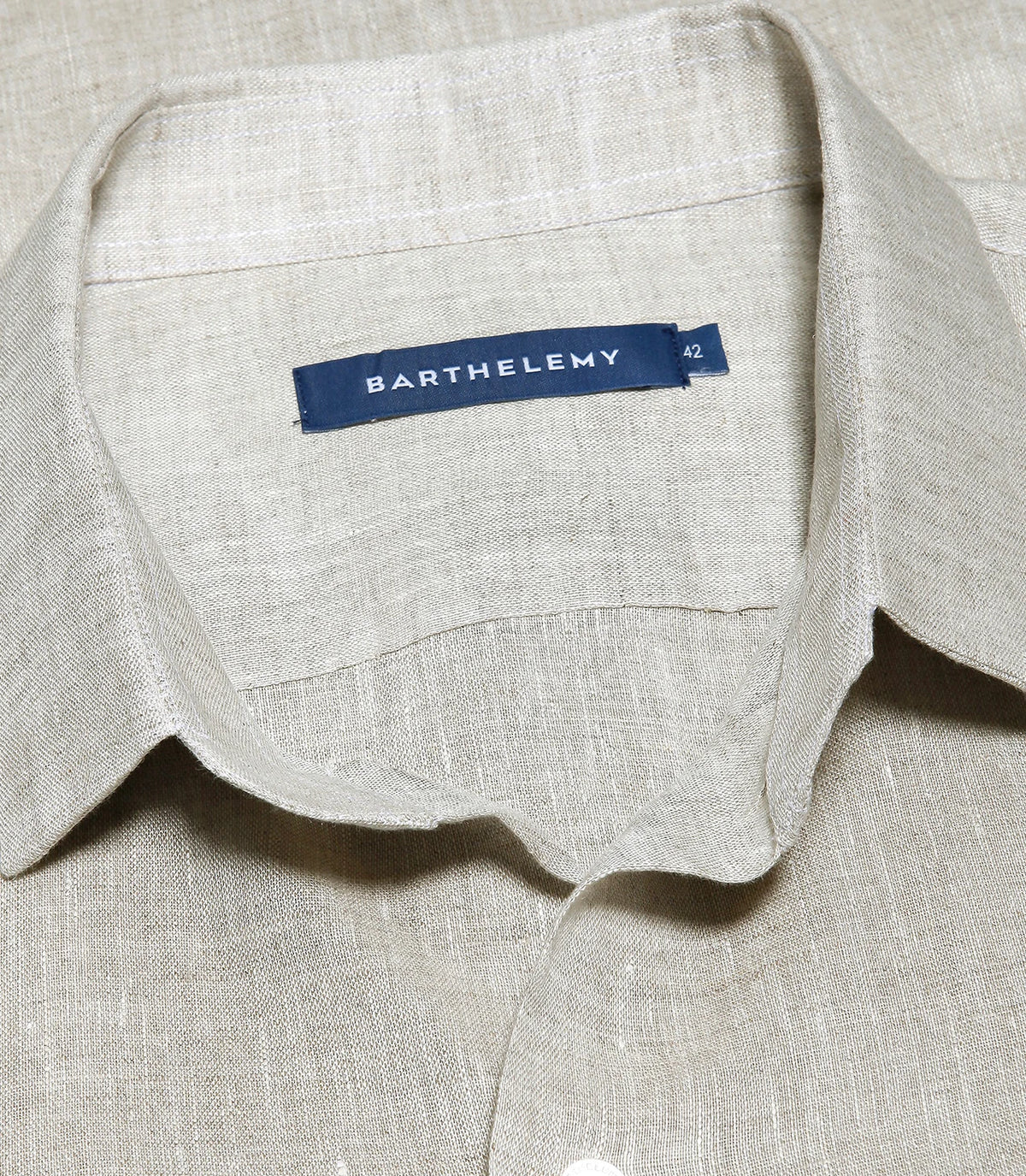 Tailored Linen Shirt Natural - Barthelemy