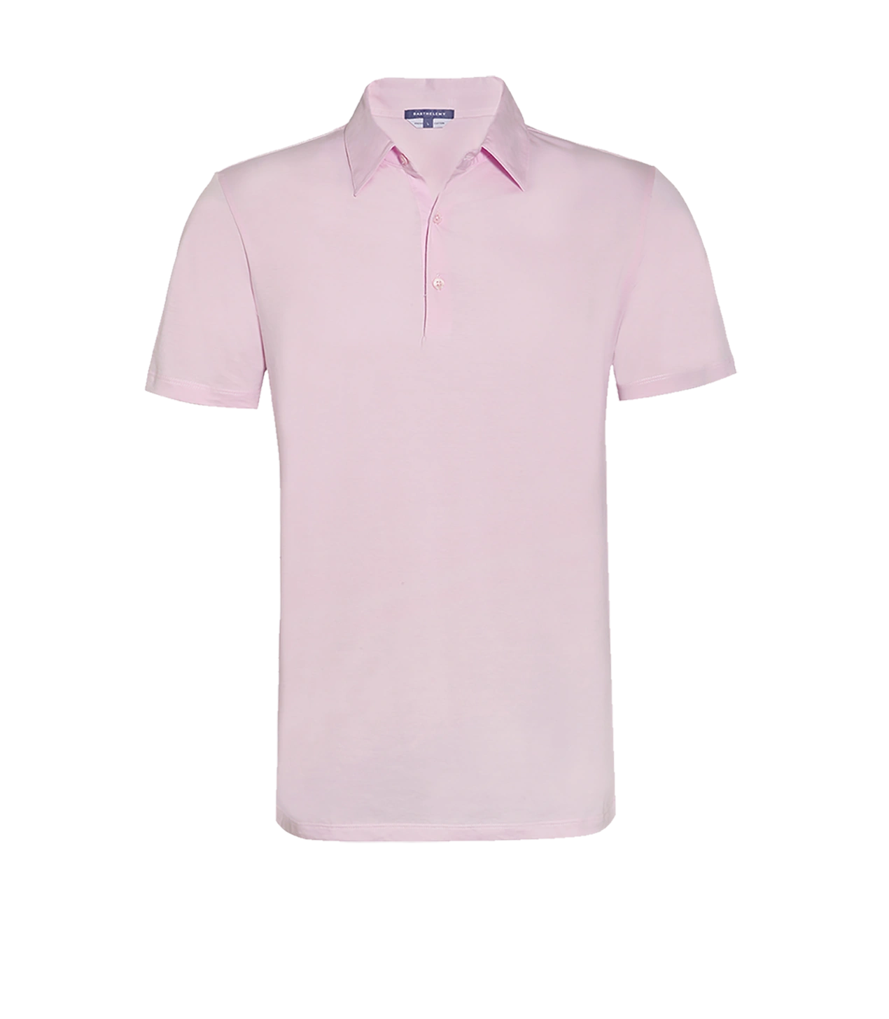 Polo Pima Cotton Light Pink - Barthelemy