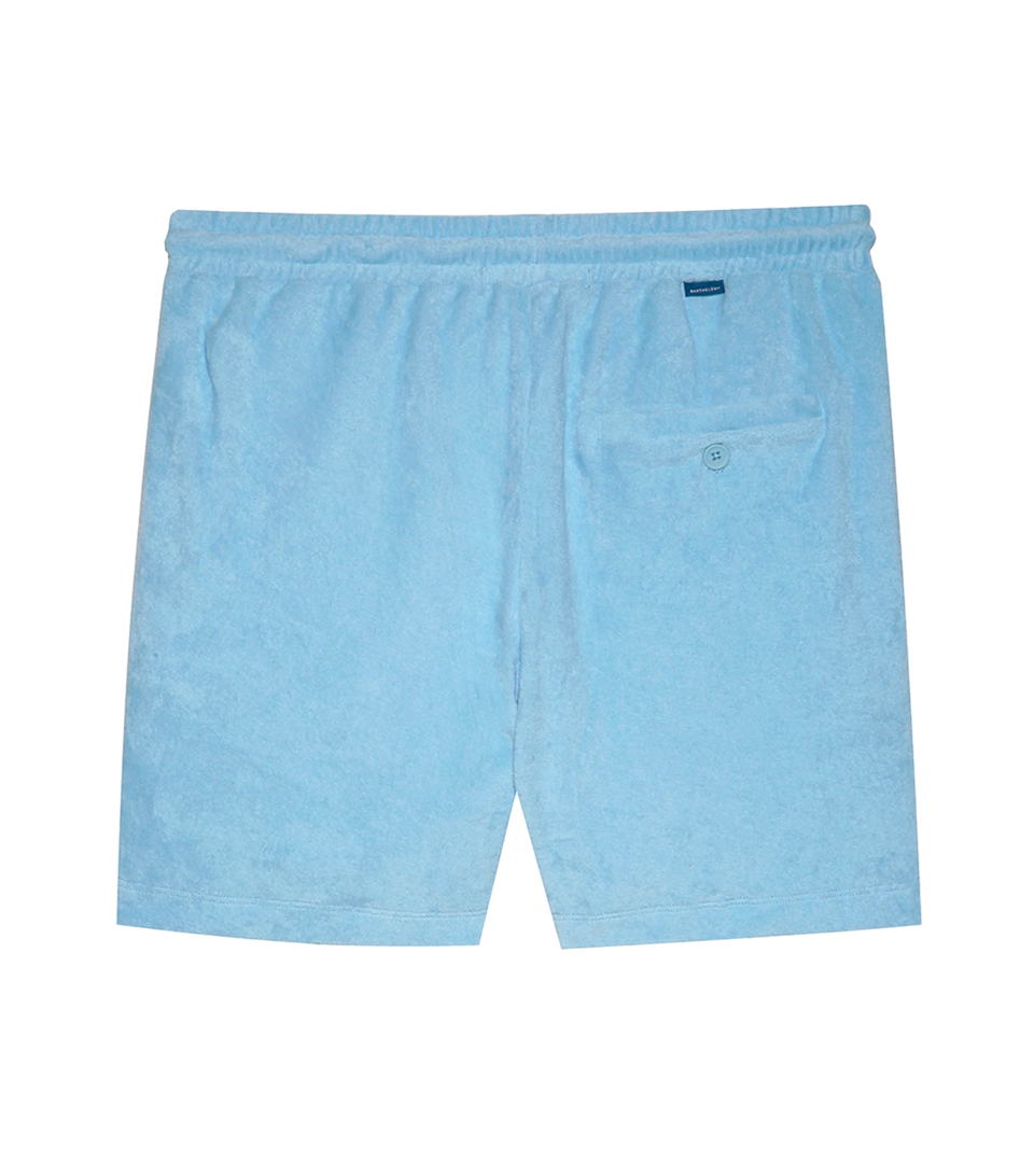 Shorts Towel Riviera Blue - Barthelemy