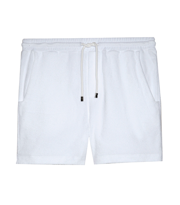 Shorts Towel White - Barthelemy