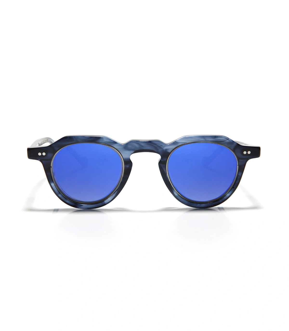 Big No Rim Barthelemy Tortoise / Navy | sunglasses | Barthelemy Resortwear