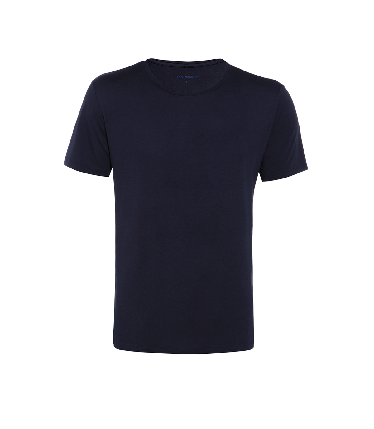 Bio T-Shirt Navy | T-Shirt Crew Neck | Barthelemy Resortwear