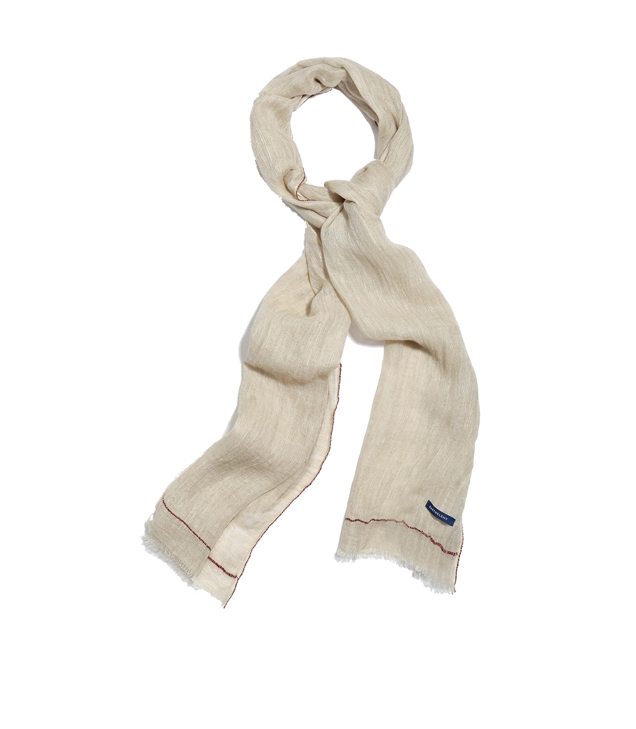 Brise Linen Scarf Ivory